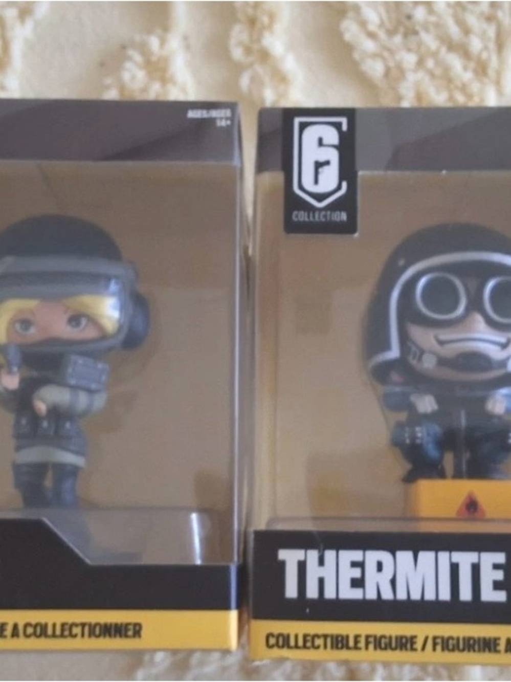 Rainbow Six Siege Thermite & IQ Collectible Chibi Figures Series 1 - New in Boxe